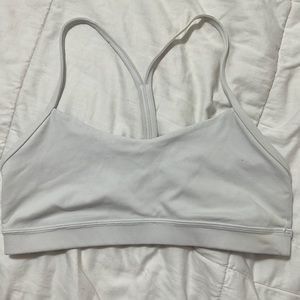 Lululemon Flow Y Bra Size 10 White